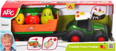 ABC Freddy Fruit Fendt Traktor med Tilhenger
