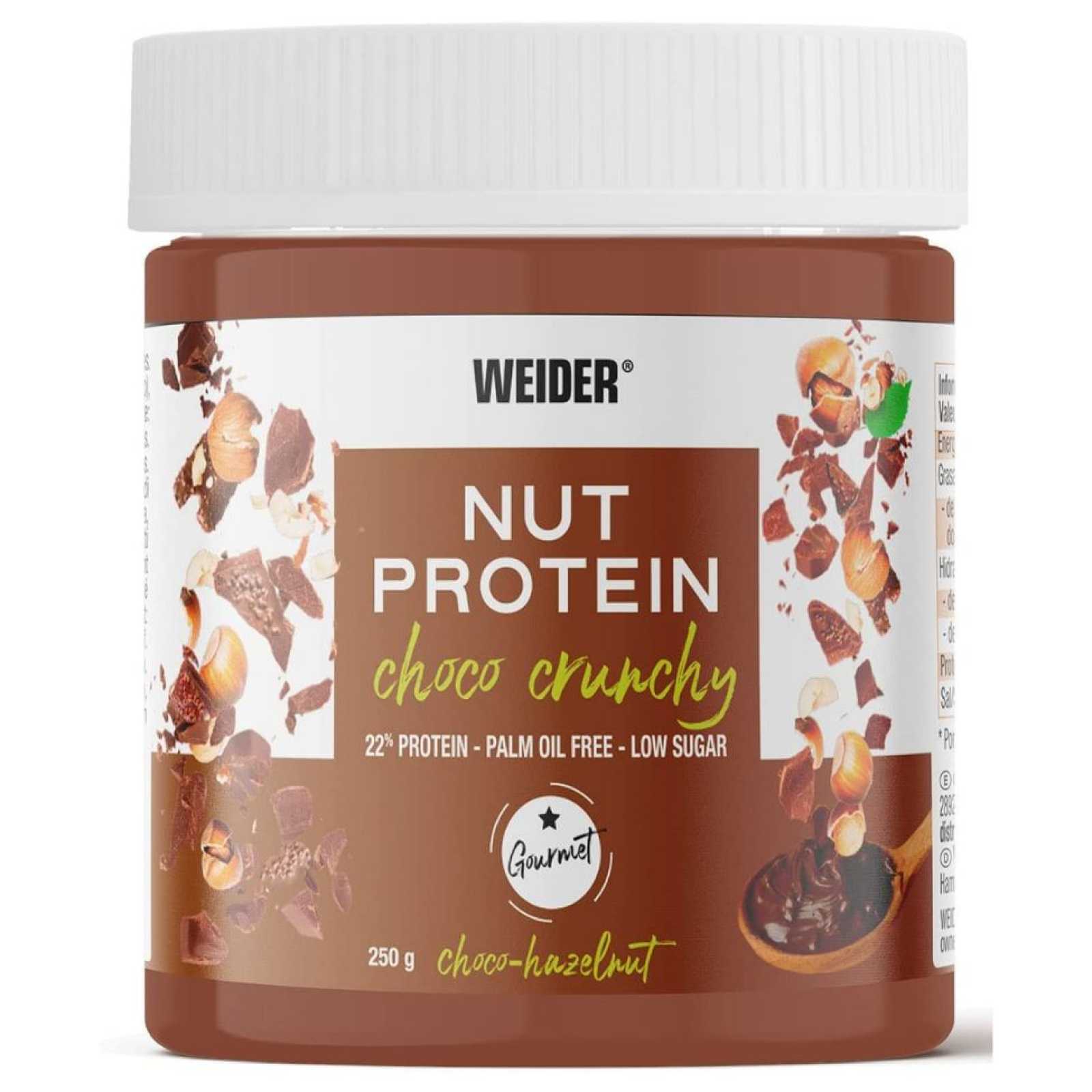 Proteína Crocante de Nozes de Chocolate Weider 250g