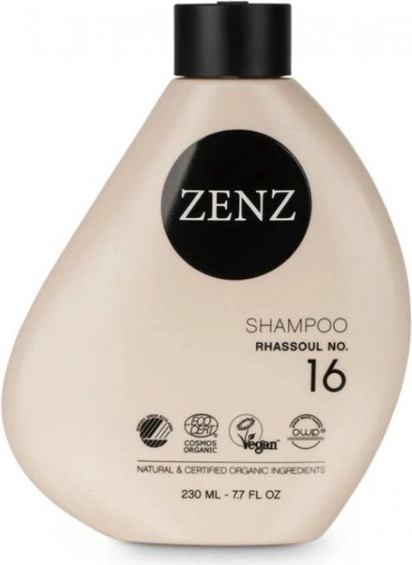 ZENZ - Organic Rhassoul No. 16 - Shampoo - 230 ml - Veganistisch