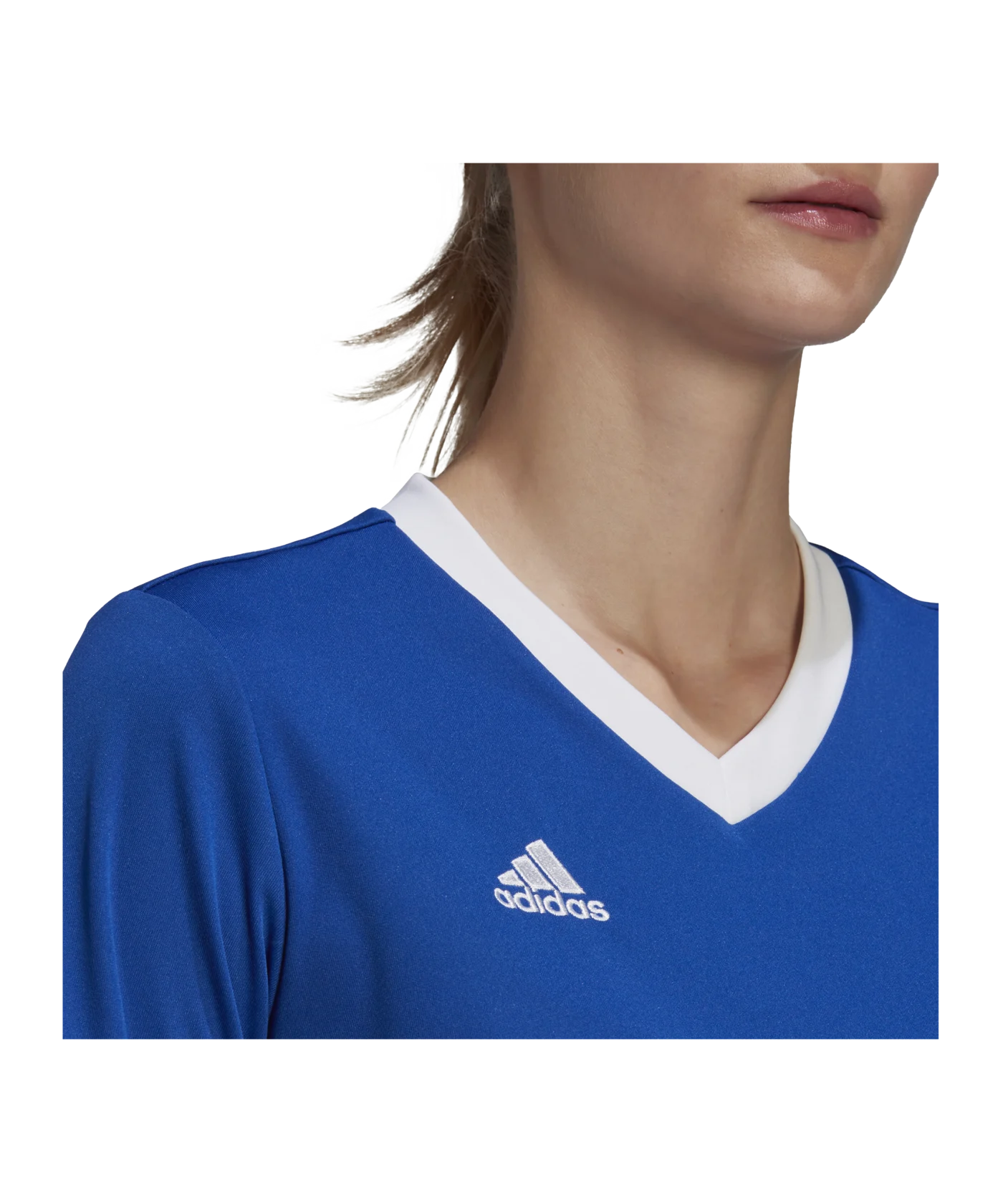 adidas Entrada 22 Trikot Damen Blau Weiss