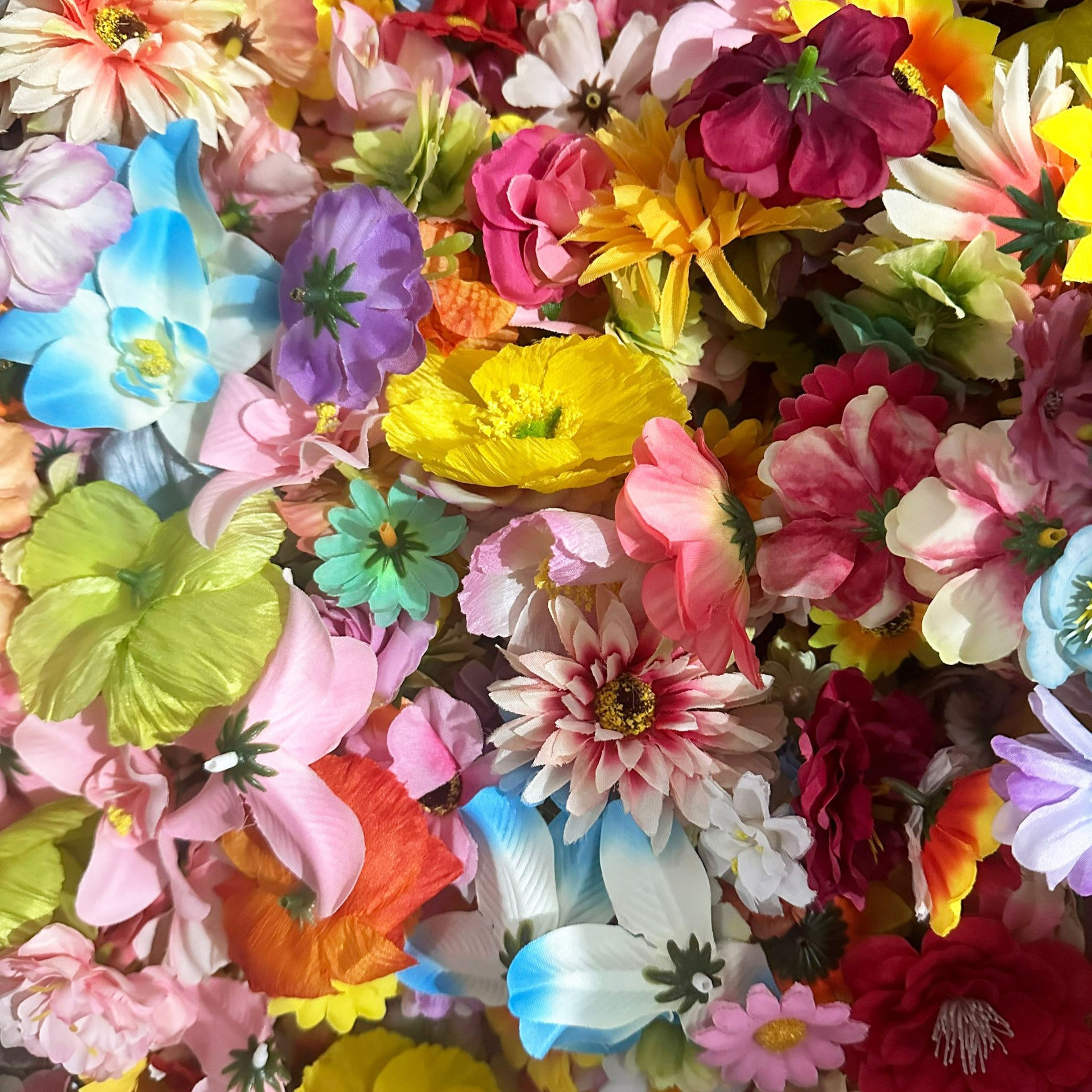 (20-tlg. Set) Blumen Aufhänger DIY Bastel Home Deko Girlande Party / Geburtstag / Hochzeit - Assortiert