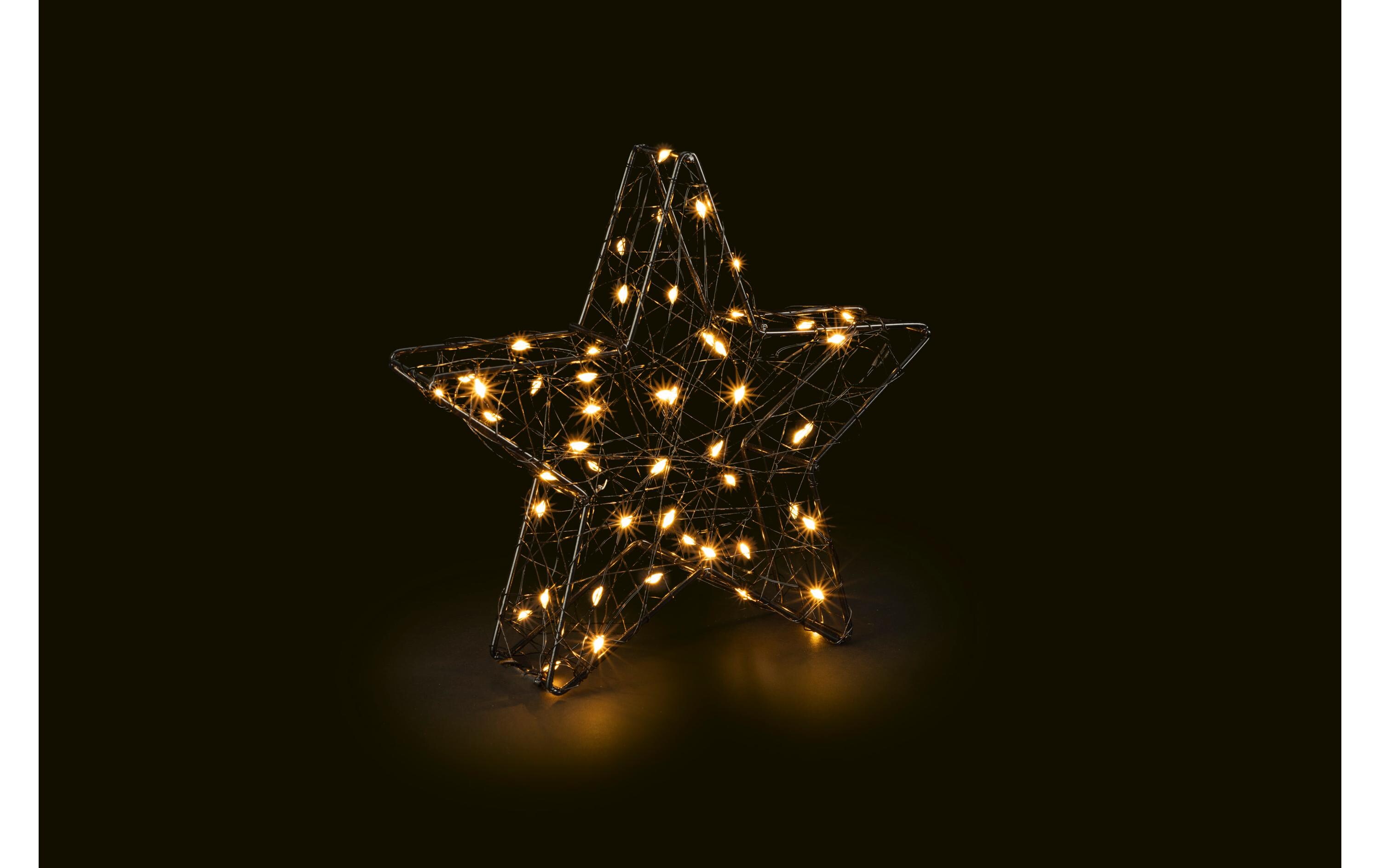 Tischdeko 3D Star Nero S, 20 cmLED Weihnachtsdekoration