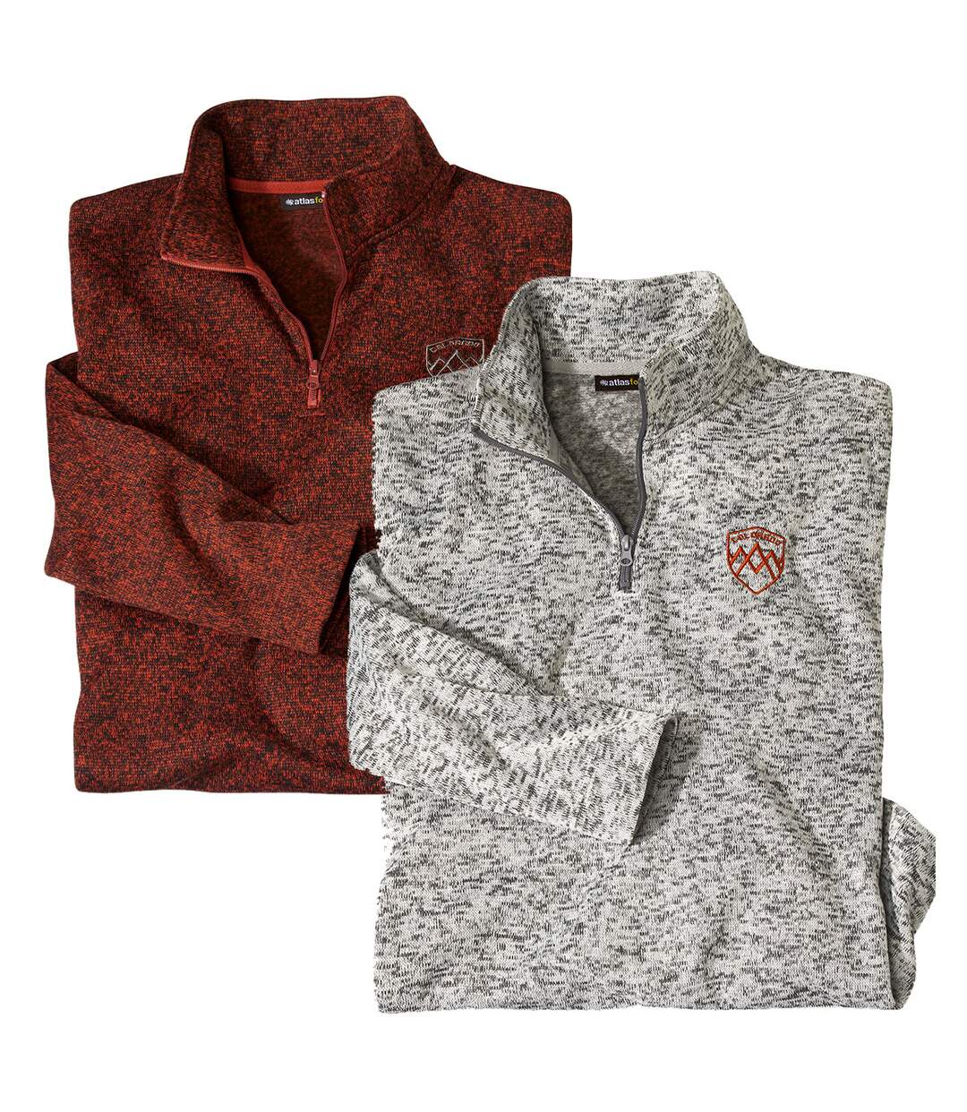 Lot de 2 Sweats Molleton Chinés Colorado