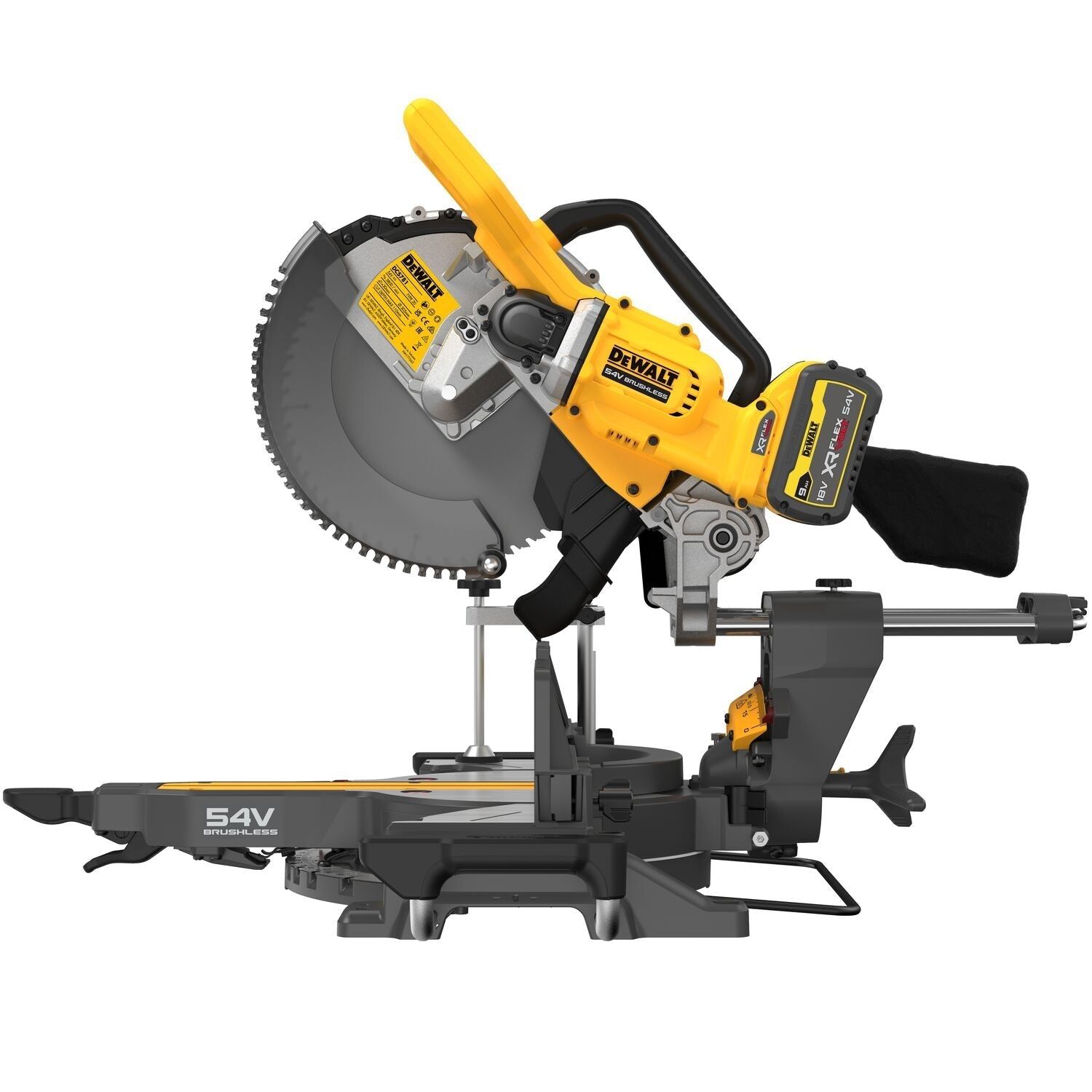 DeWALT DCS781X2 Accu Afkort-/Verstekzaag 305mm 54V XR FlexVolt 9.0Ah