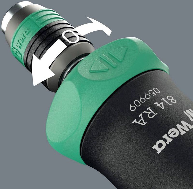 Wera - Kompakt Pistol RA-R 2 - Schroevendraaiers - 150 mm - Inclusief 6 Bits