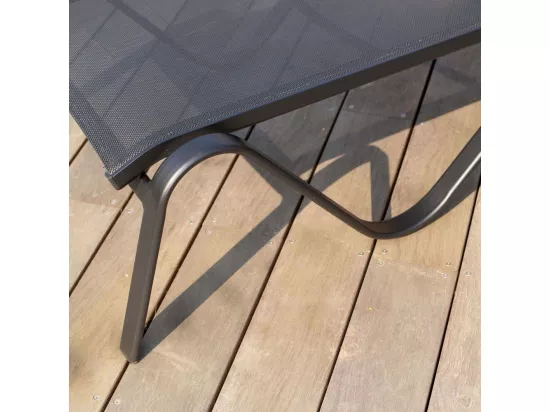 Bain de soleil en aluminium Sunset