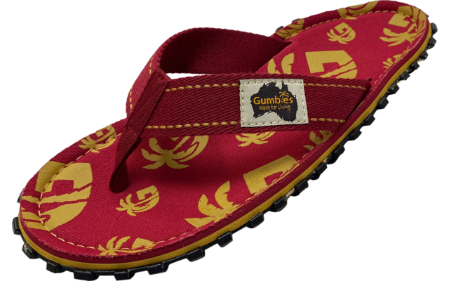 Gumbies  Red Multi G Unisex Zehentrenner