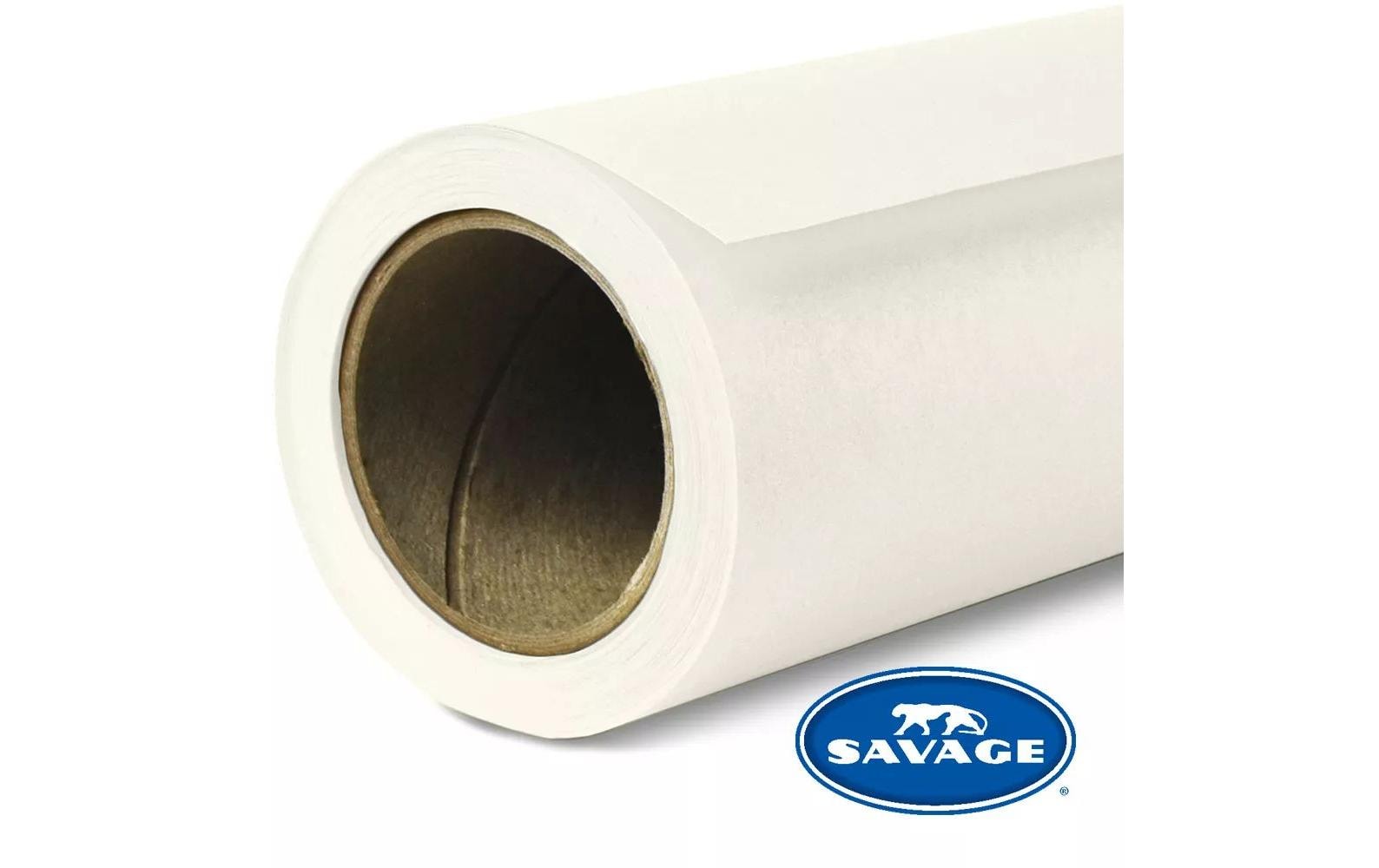 Hintergrund Papier 2.72 x 11m White<br>Das Hintergrundpapier von Savage