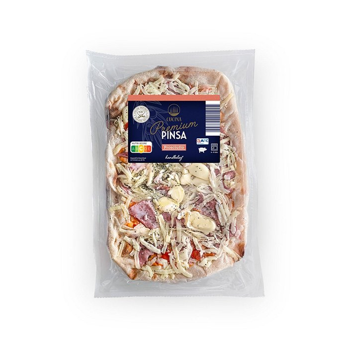 CUCINA Pinsa 350 g, Prosciutto