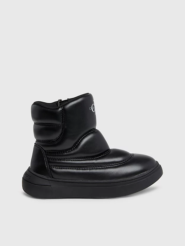 Botas acolchoadas infantis