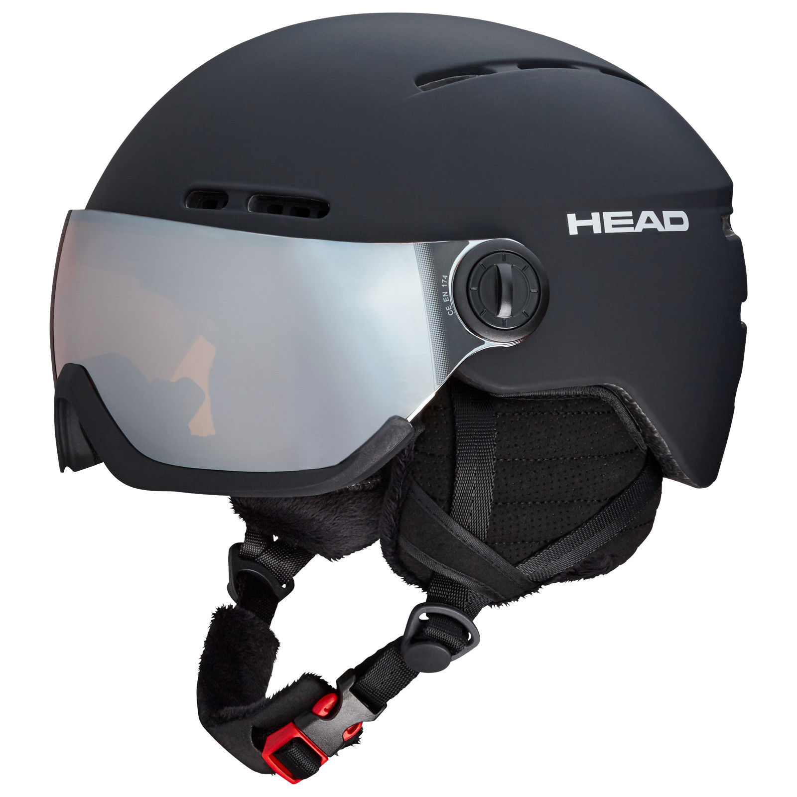 HEAD Skihelm KNIGHT black Visierhelm Größenwahl Modell 2024