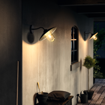 Philips buitenlamp Hammock zwart