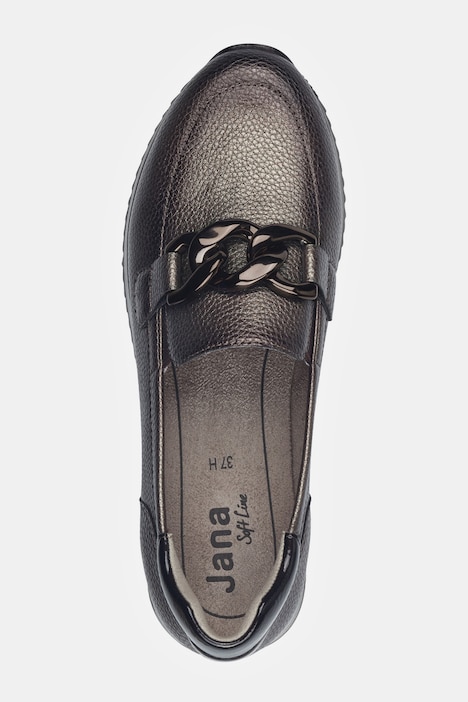 Loafer, Jana Softline, vegan, Lederoptik, Weite H