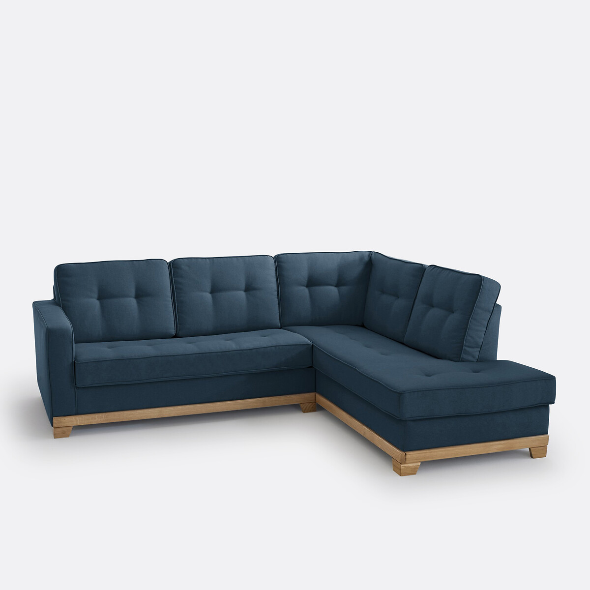 SO'HOME<br>Sofá de canto conversível, poliéster, bultex Ajis
