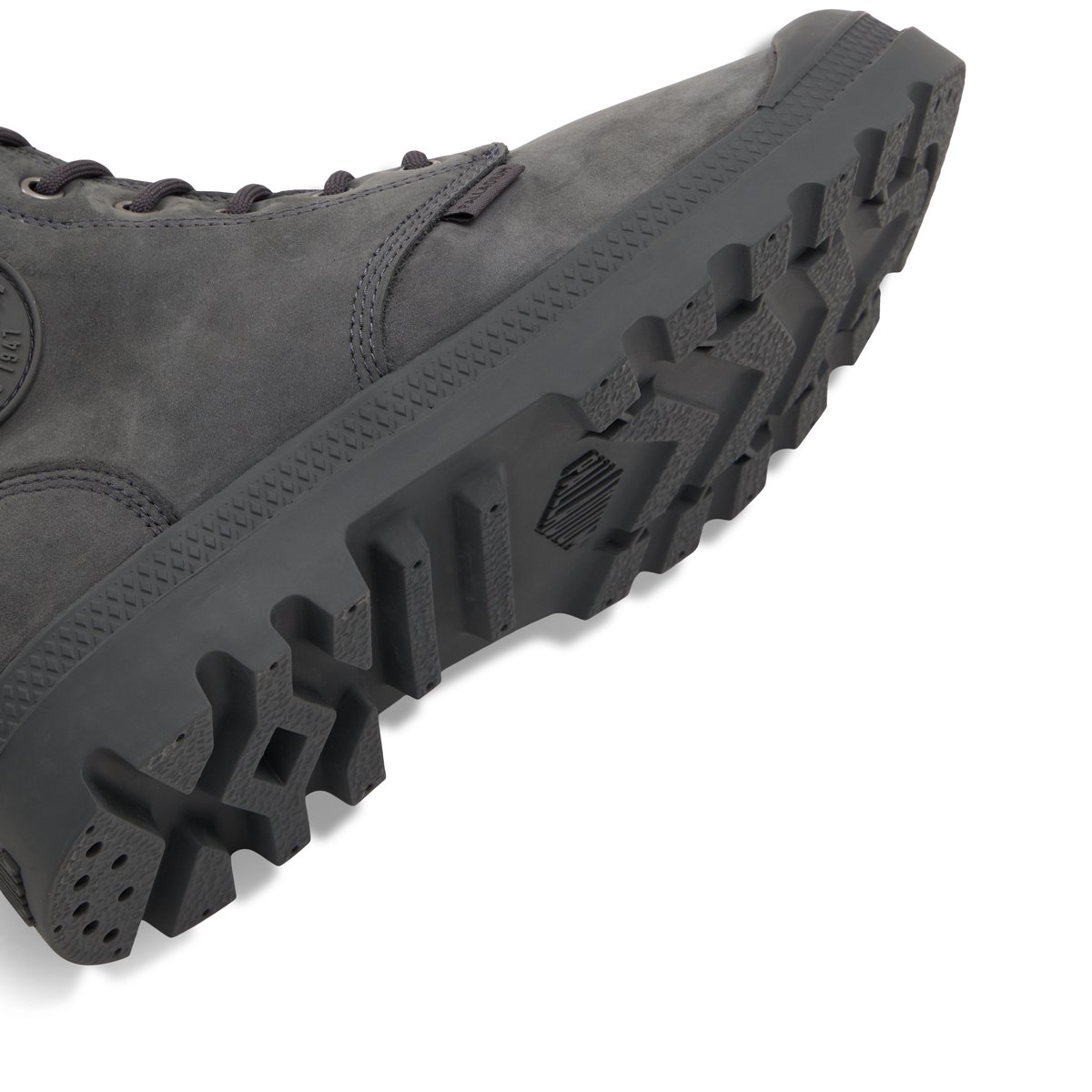 PALLADIUM-Pampa-cuff-m-Bottes décontractées - Talon plat - Gris
