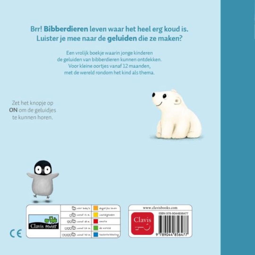 Uitgeverij clavis geluidenboekje bibberdieren