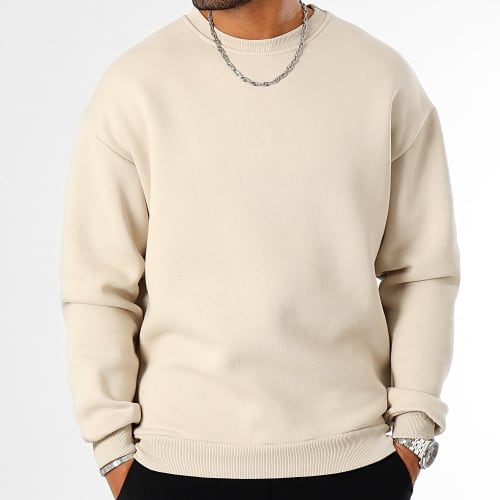 Sweat Crewneck Large 0456 Beige