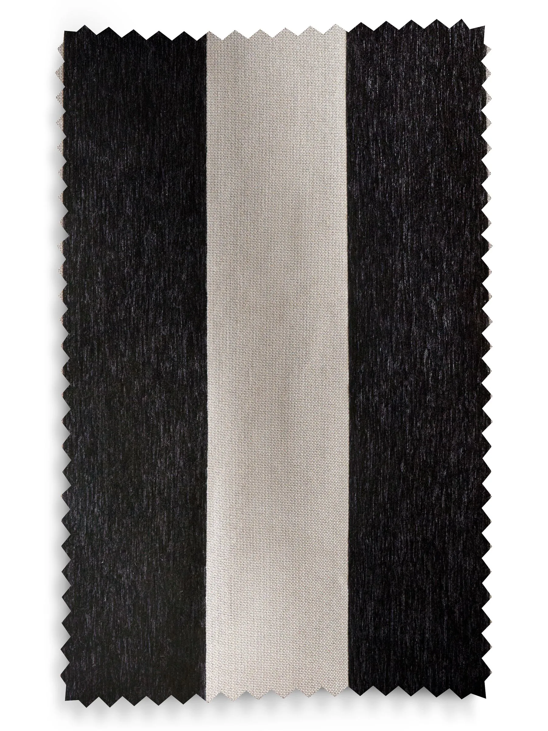 Ringgordijnen met Chenille strepen