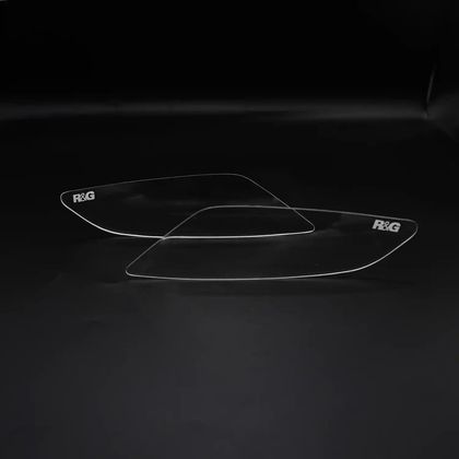 Protection Phare R&G Racing Ecran de protection feu avant translucide