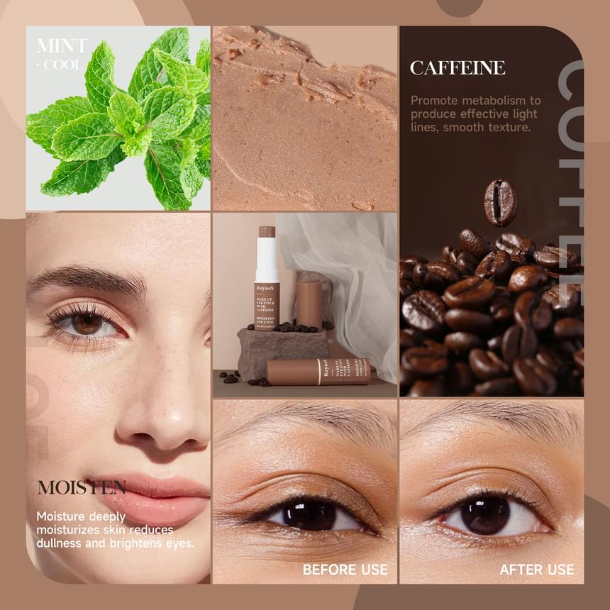 RoyueS - Cafeïne Koele Oogstick