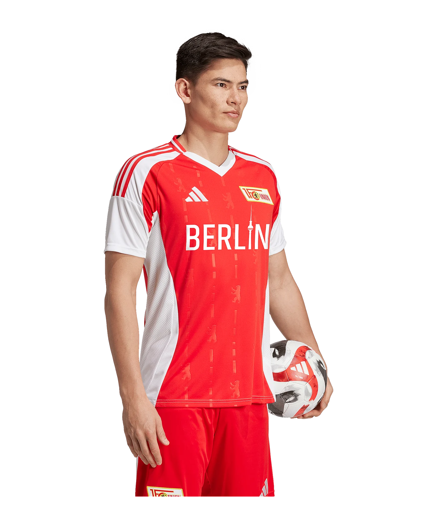 adidas 1. FC Union Berlin Trikot Home 2024/2025 Rot