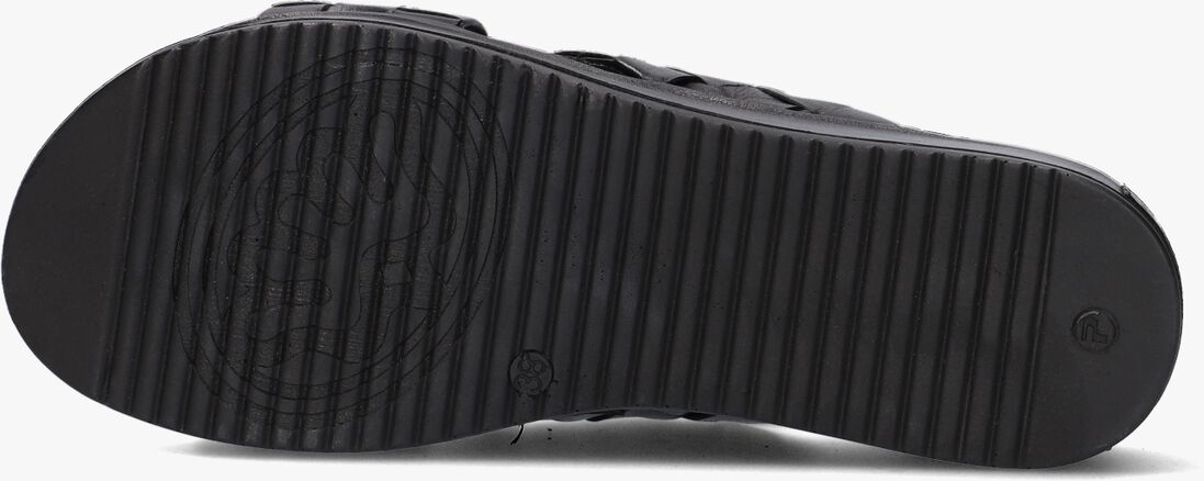 SHABBIES zwarte shabbies sandalen 170020262