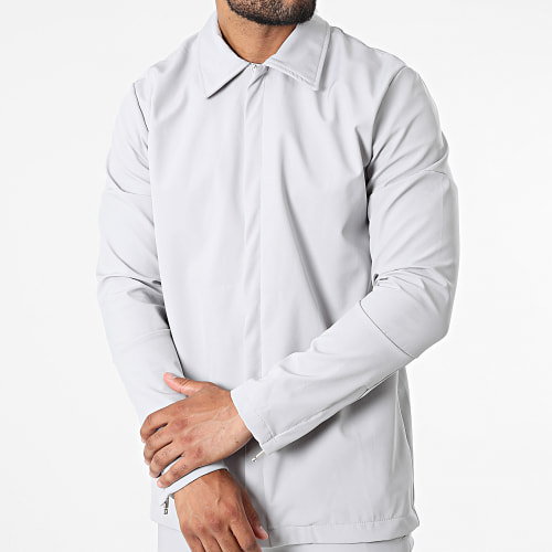 Ensemble Veste Zippée Et Pantalon LL654 Gris