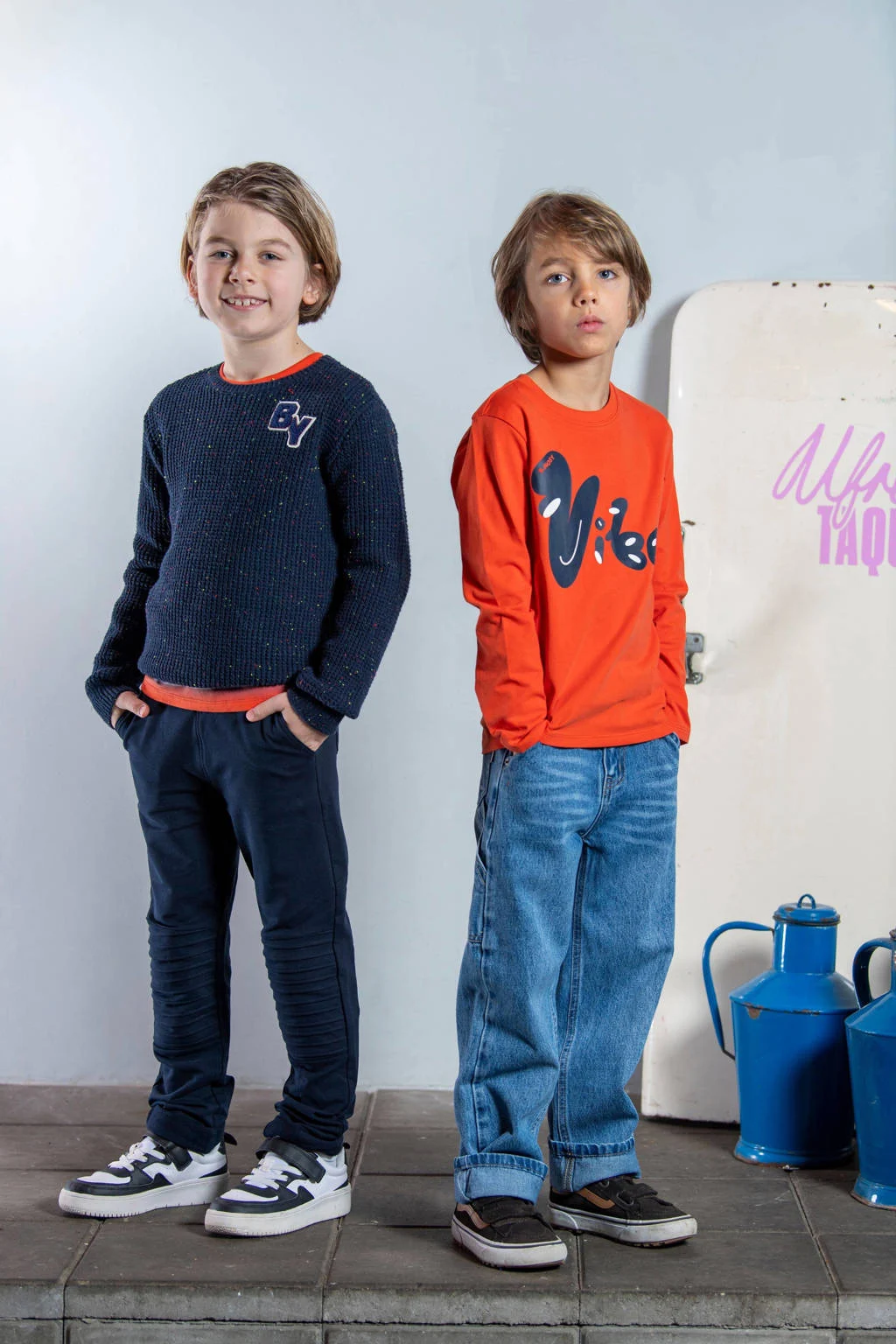 B.Nosy longsleeve oranje