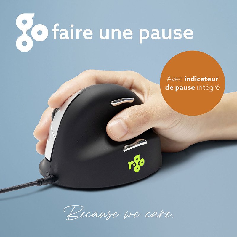 Souris filaire R-Go Tools HE Break - Droitier