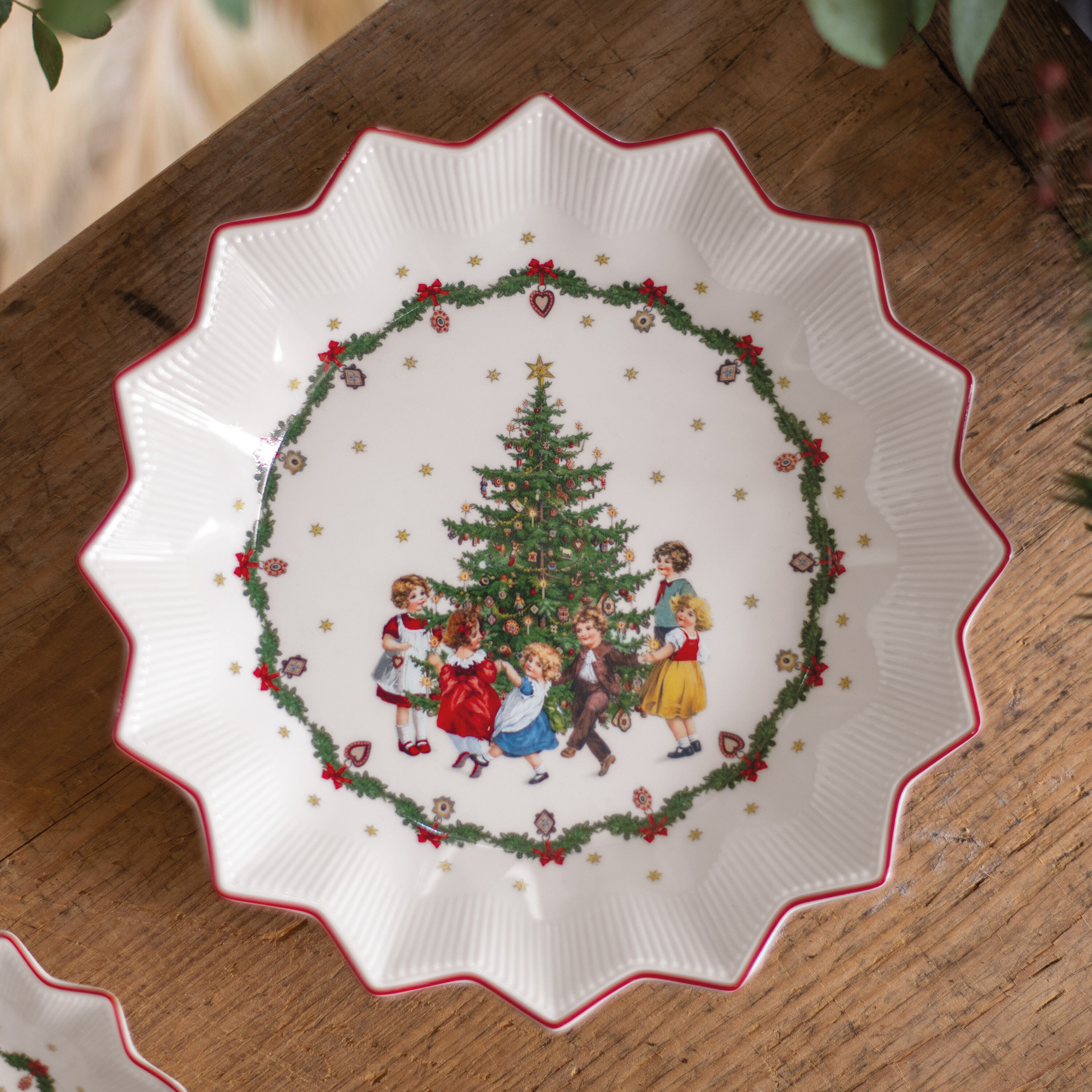 Toy's Fantasy Serving tray Multi-colored, Premium Porcelain