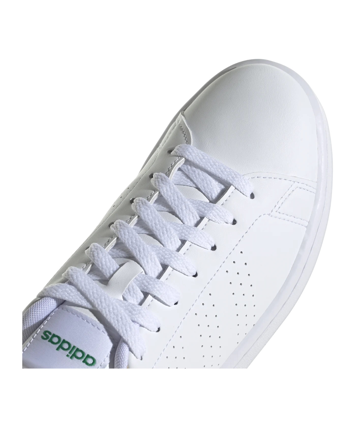 adidas Advantage Weiss Grün