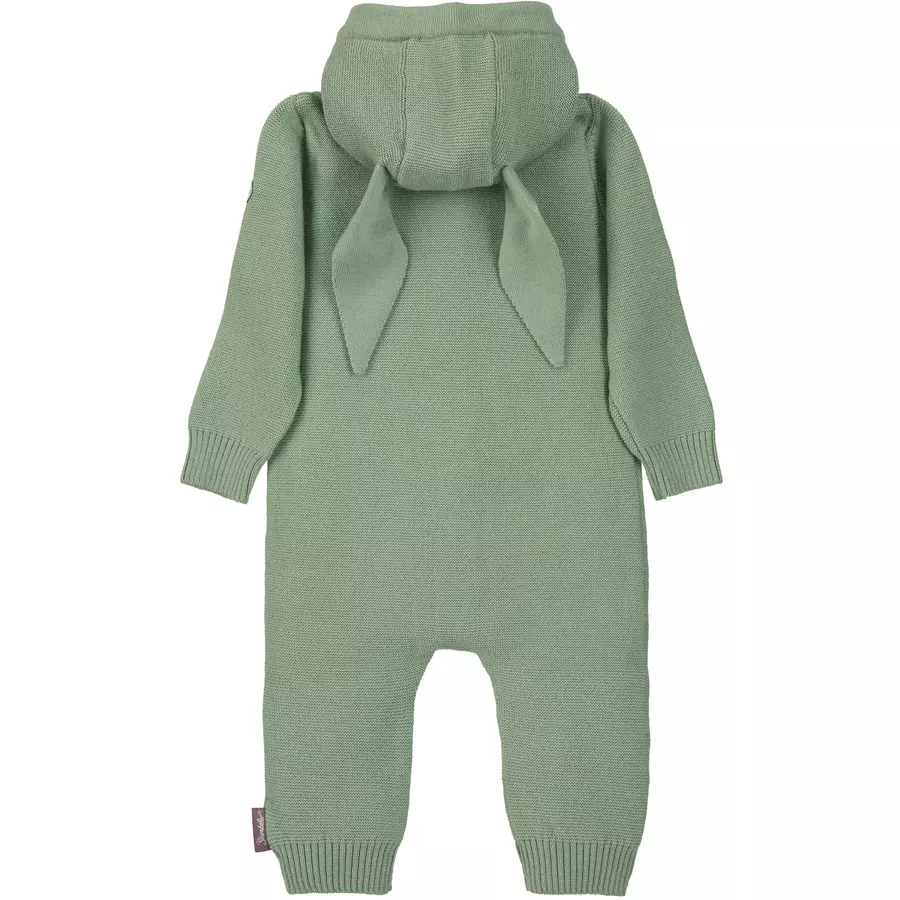 Sterntaler Strick-Overall grün