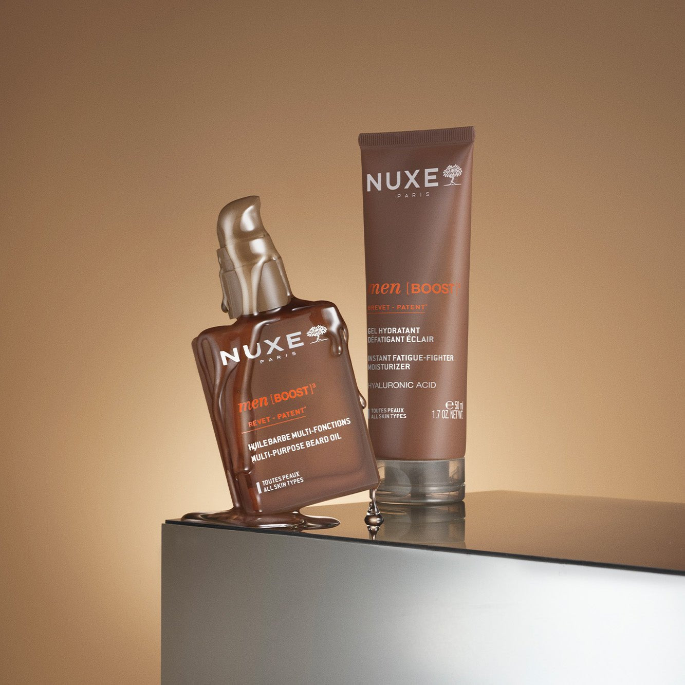 Feuchtigkeitspflege & Bartpflege Routine - NUXE MEN