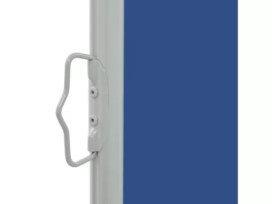 Auvent latéral rétractable de patio 140 x 300 cm Bleu