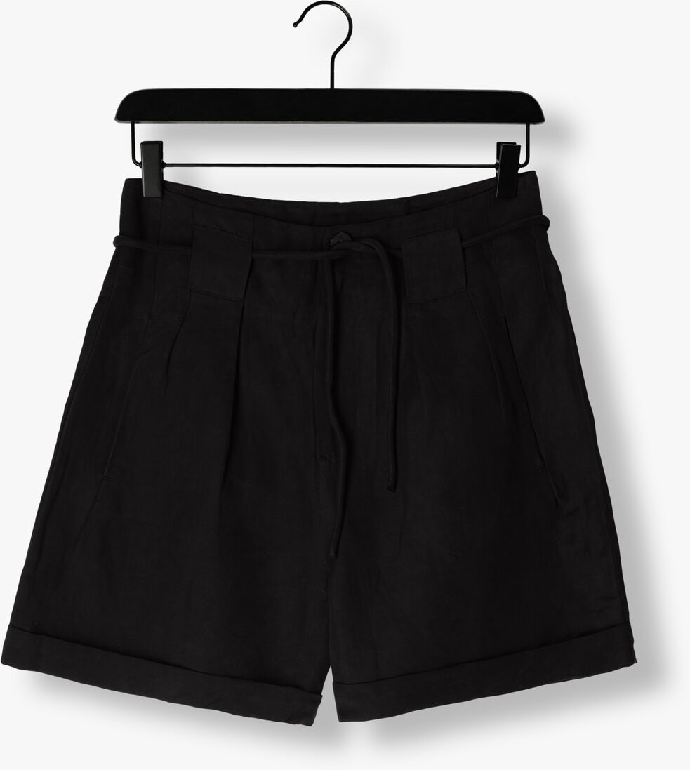 SCOTCH & SODA zwarte scotch & soda shorts high rise belted shorts