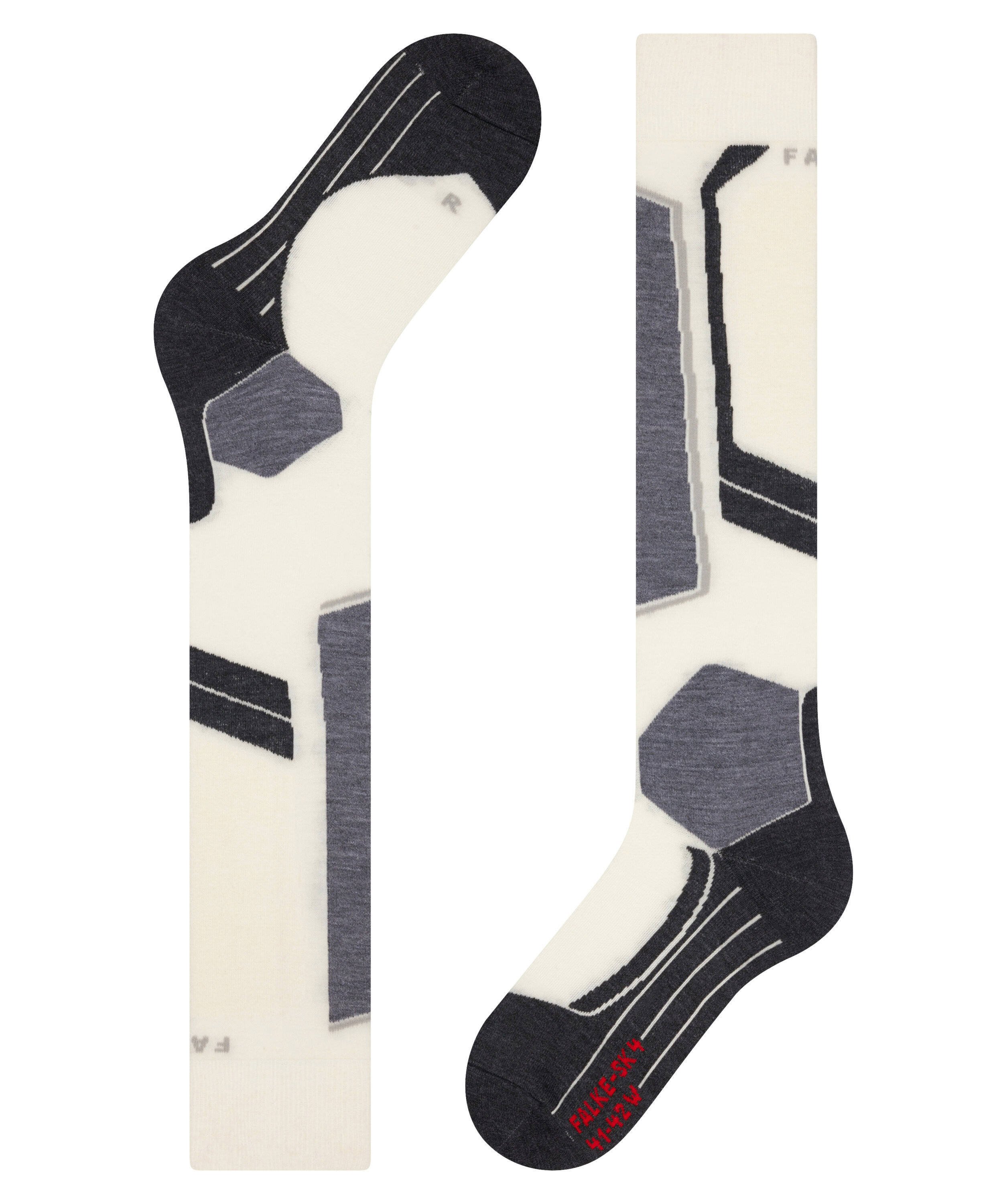 FALKE SK4 skikousen ecru
