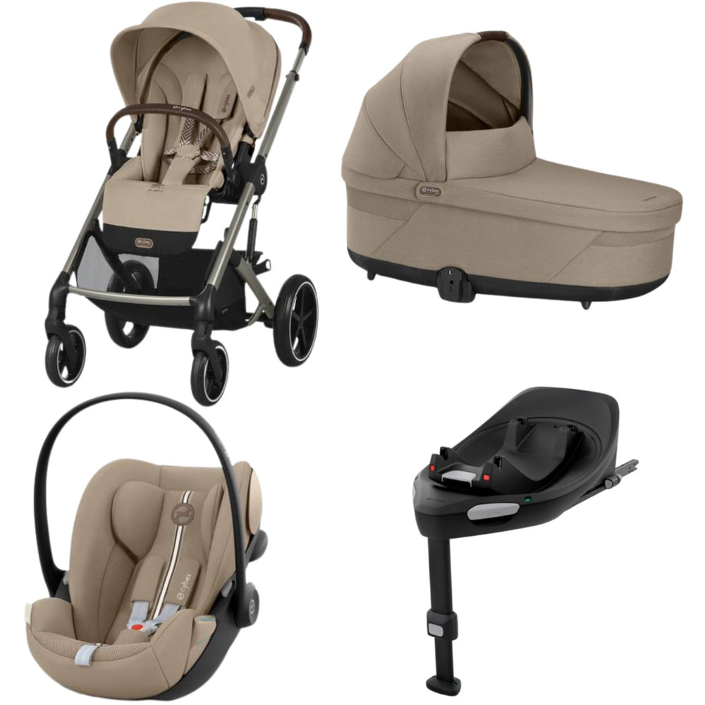 Køb Cybex Almond Beige Balios S Lux Bundle