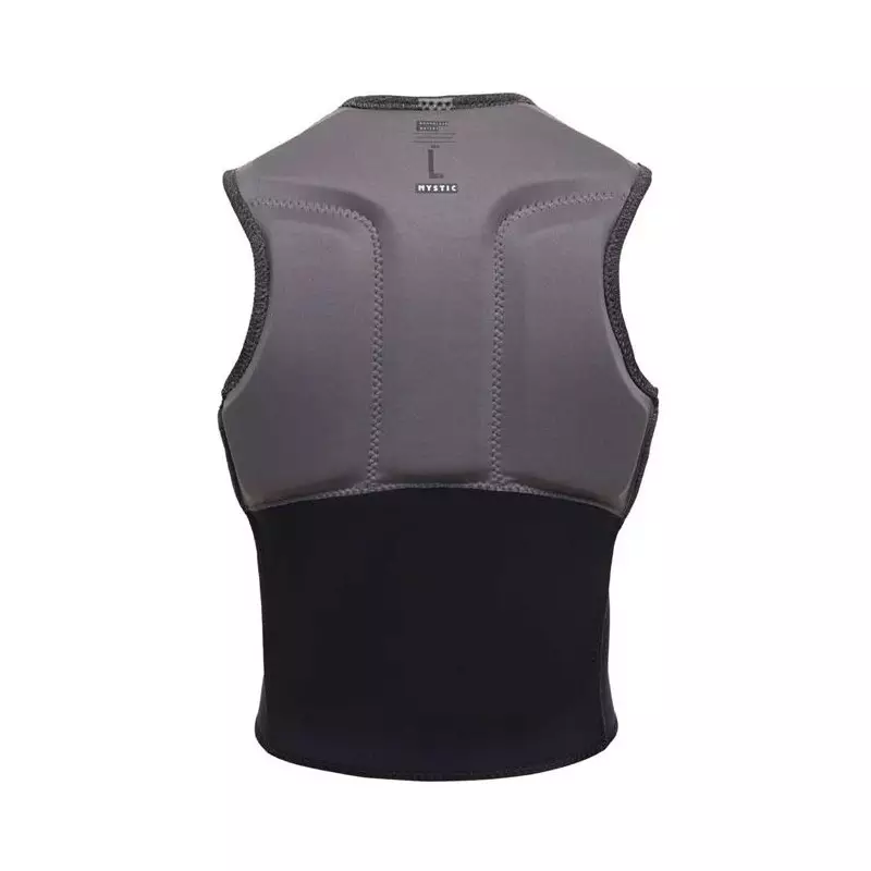 Gilet impact kitesurf/windsurf MYSTIC Block Front Zip Grey