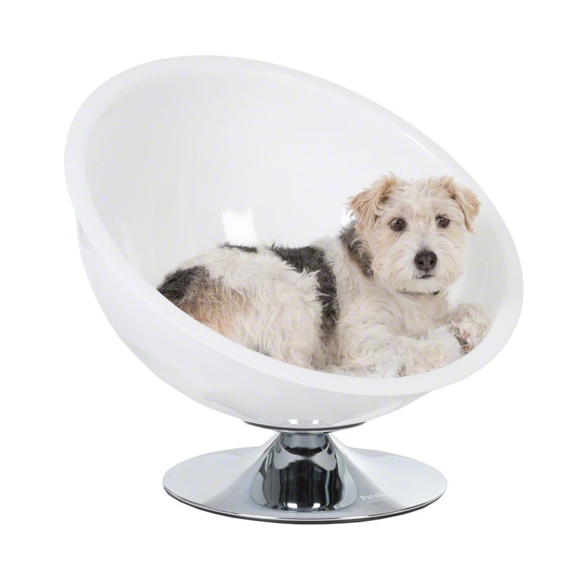Panier rétro Pet Nest White à prix discount sur bitiba.fr