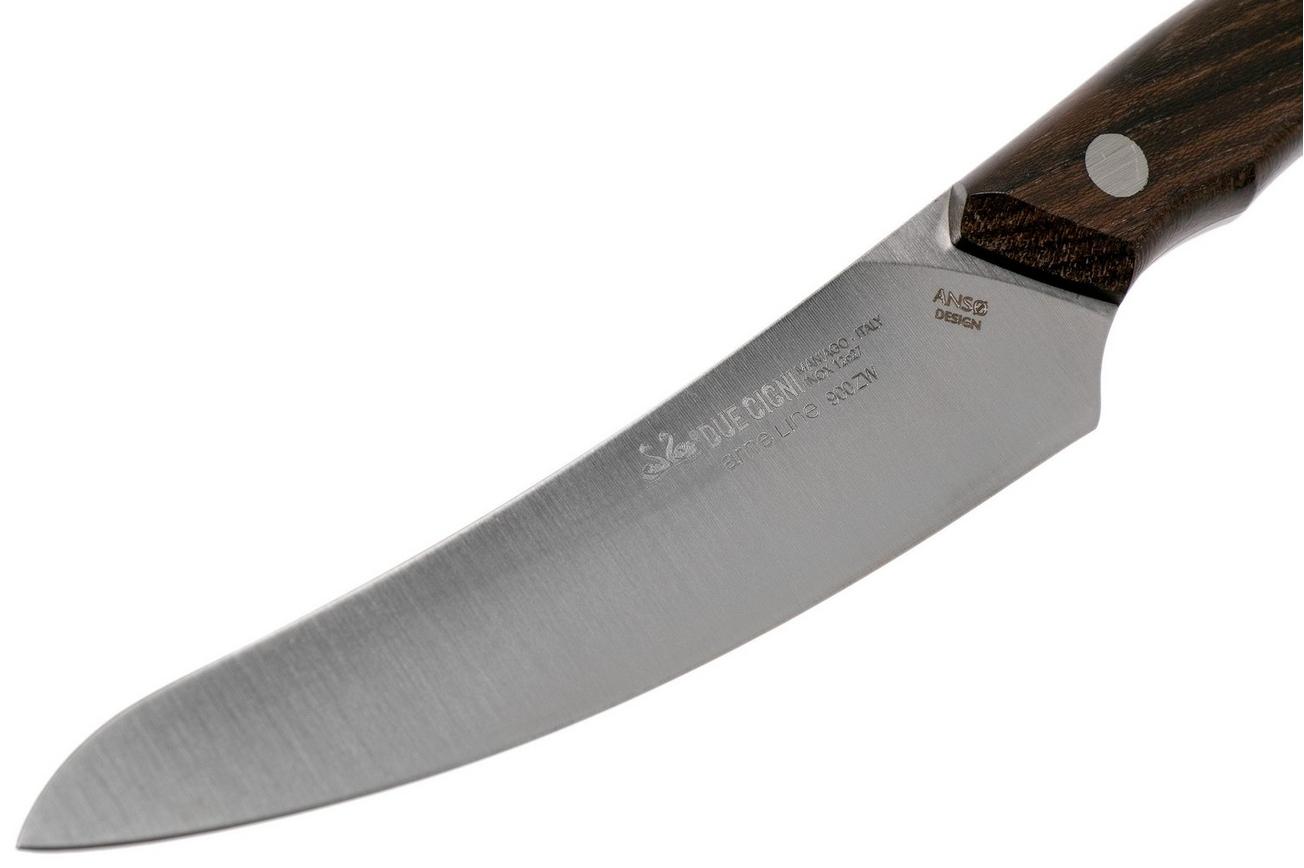 Due Cigni Arne Line steakmes 11 cm, ziricote