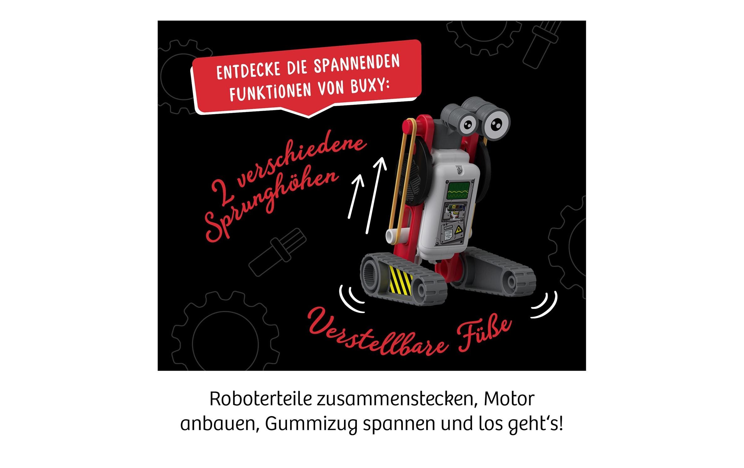Experimentierkasten ReBotz: Buxy der Jumping-BotDie Robo-Gang zum Sammeln und kombinieren