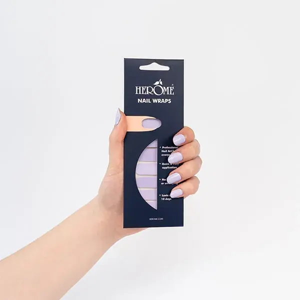 Adesivos para unhas Herôme lilás