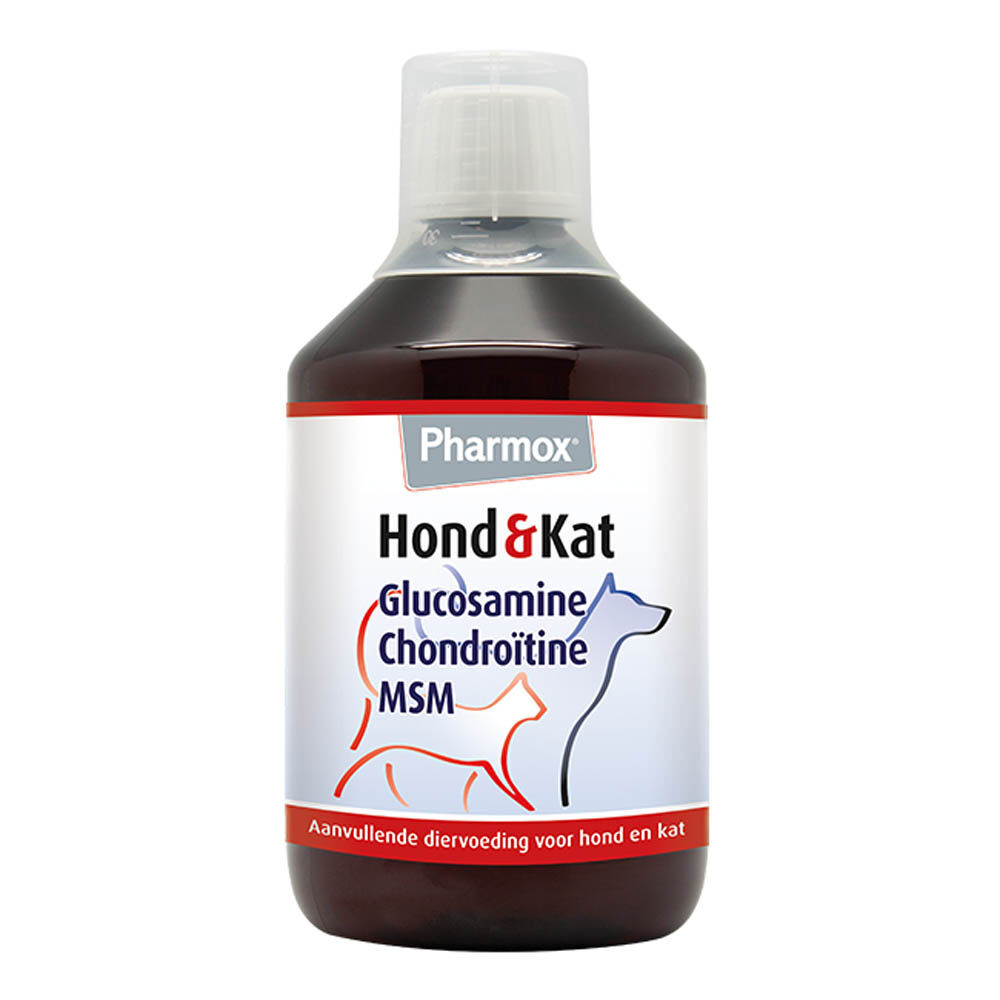Pharmox Hond en Kat - Glucosamine - Chondroïtine - MSM - 0.5 Liter