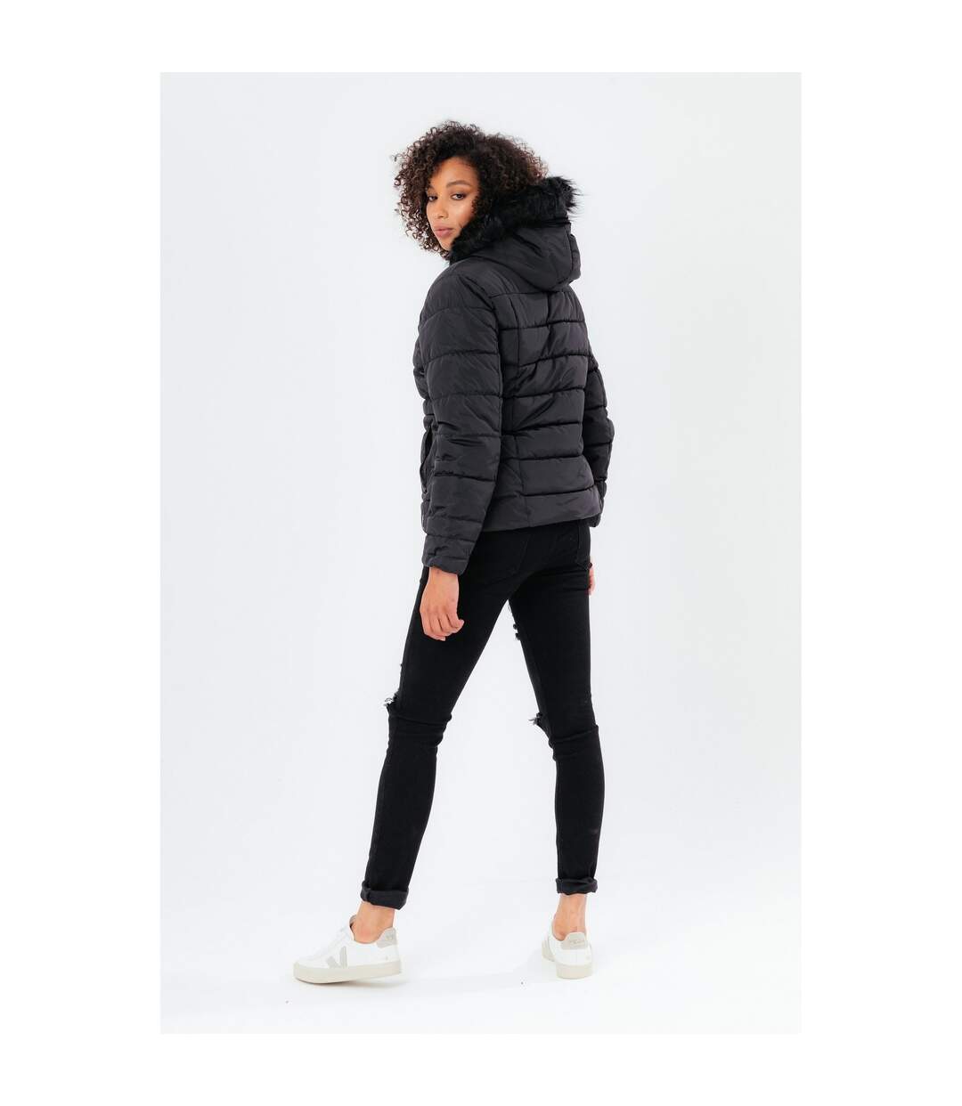 Hype - Manteau - Femme (Noir) - UTHY6954