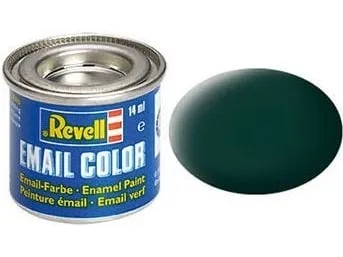 Enamel 14 ml. black-green mat