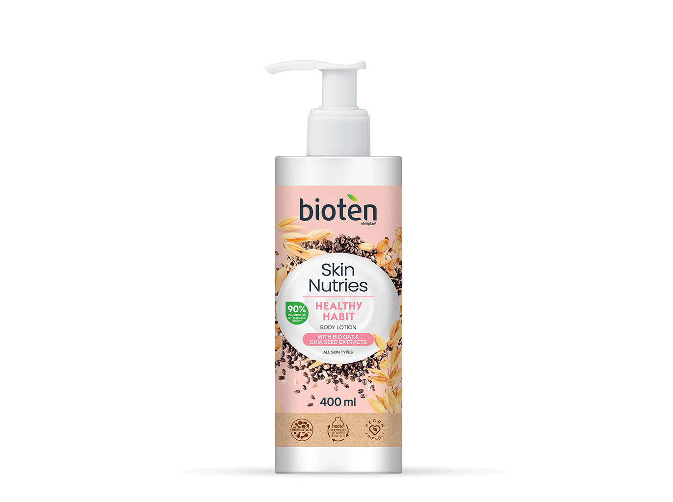 LOÇÃO CORPO BIOTEN SKIN NUTRIES AVEIA E CHIA 400ML