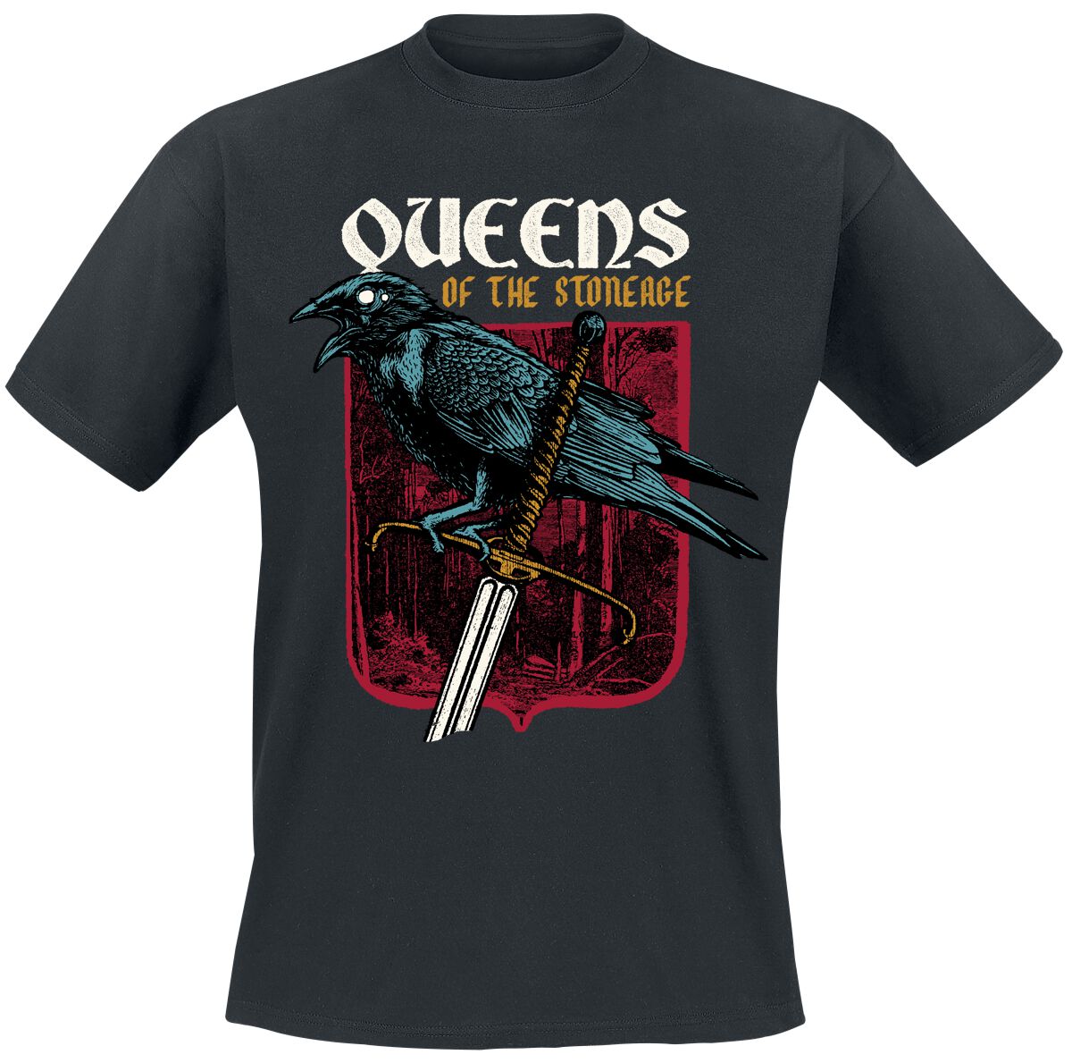 Sword Crow | Queens Of The Stone Age T-Shirt Manches courtes