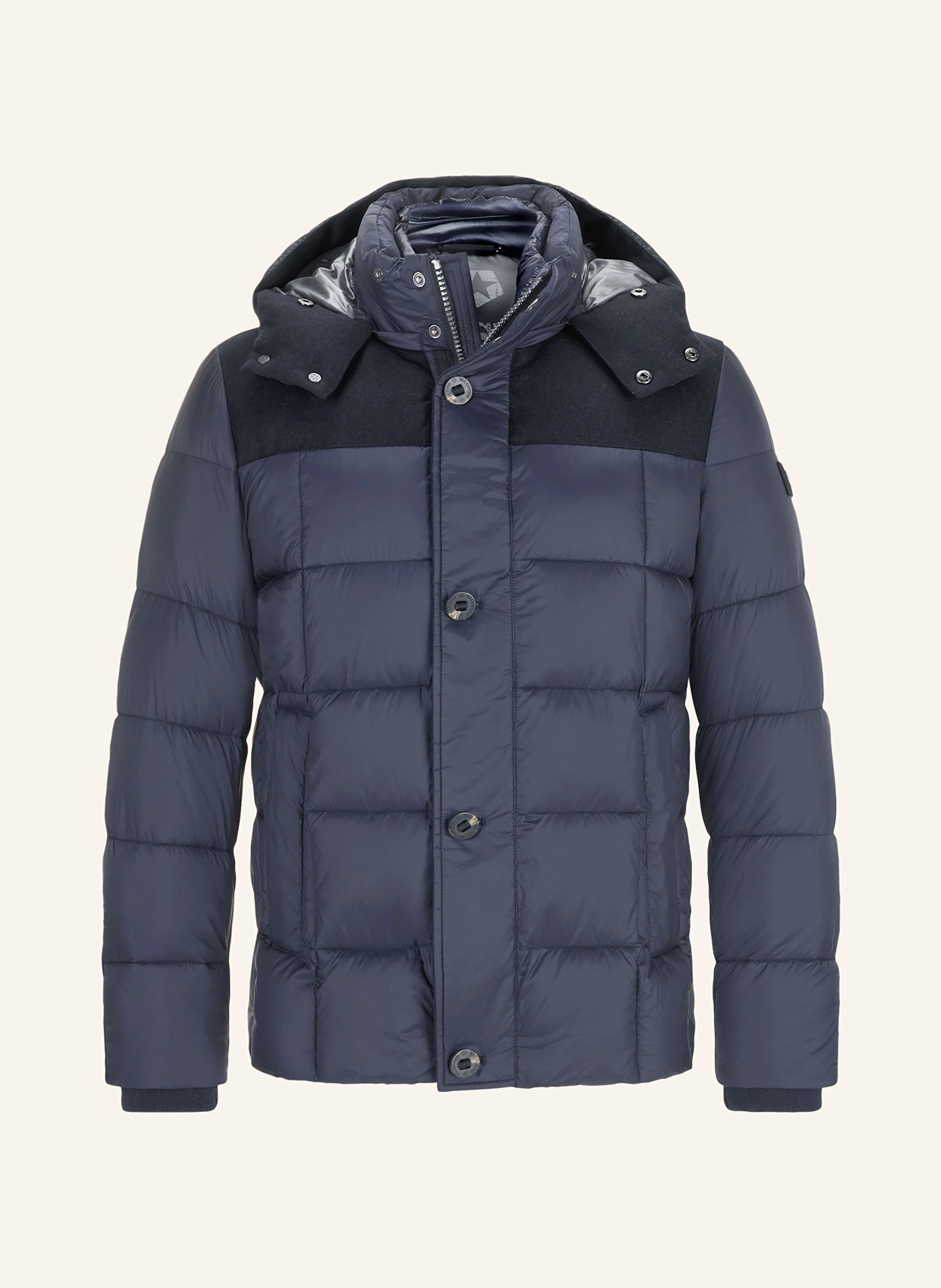 MILESTONE Steppjacke MSTIMBER im Materialmix