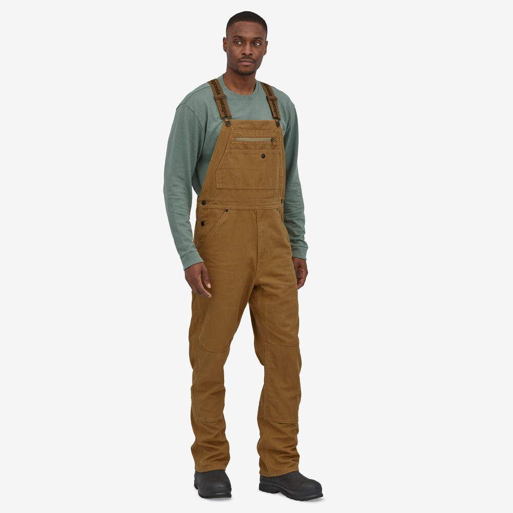 Iron Forge Herren-Latzhose aus Hanf-Canvas – Kurz