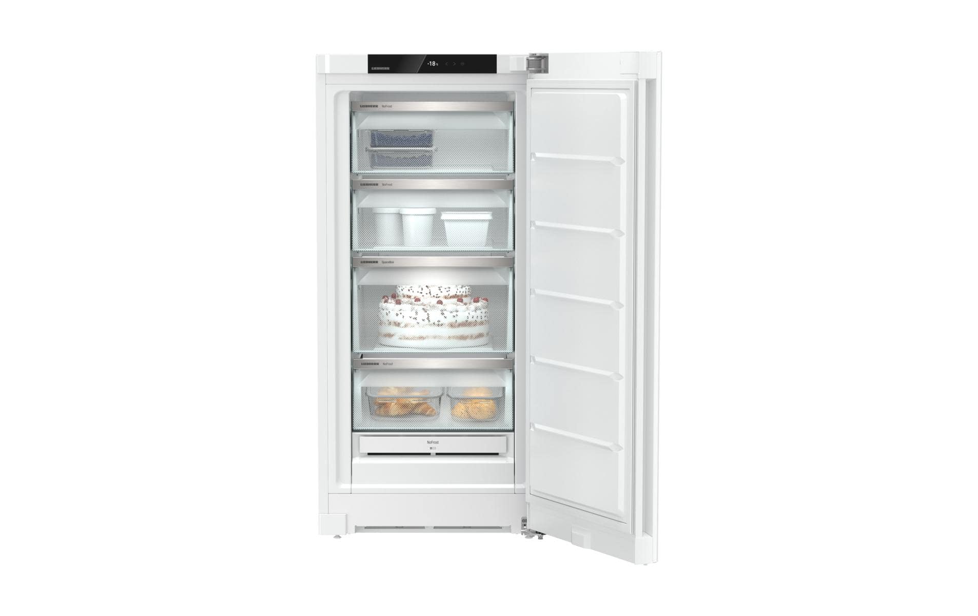 Gefrierschrank FNe 4204 Pure Rechts/Wechselbar<br>Freistehender Gefrierschrank